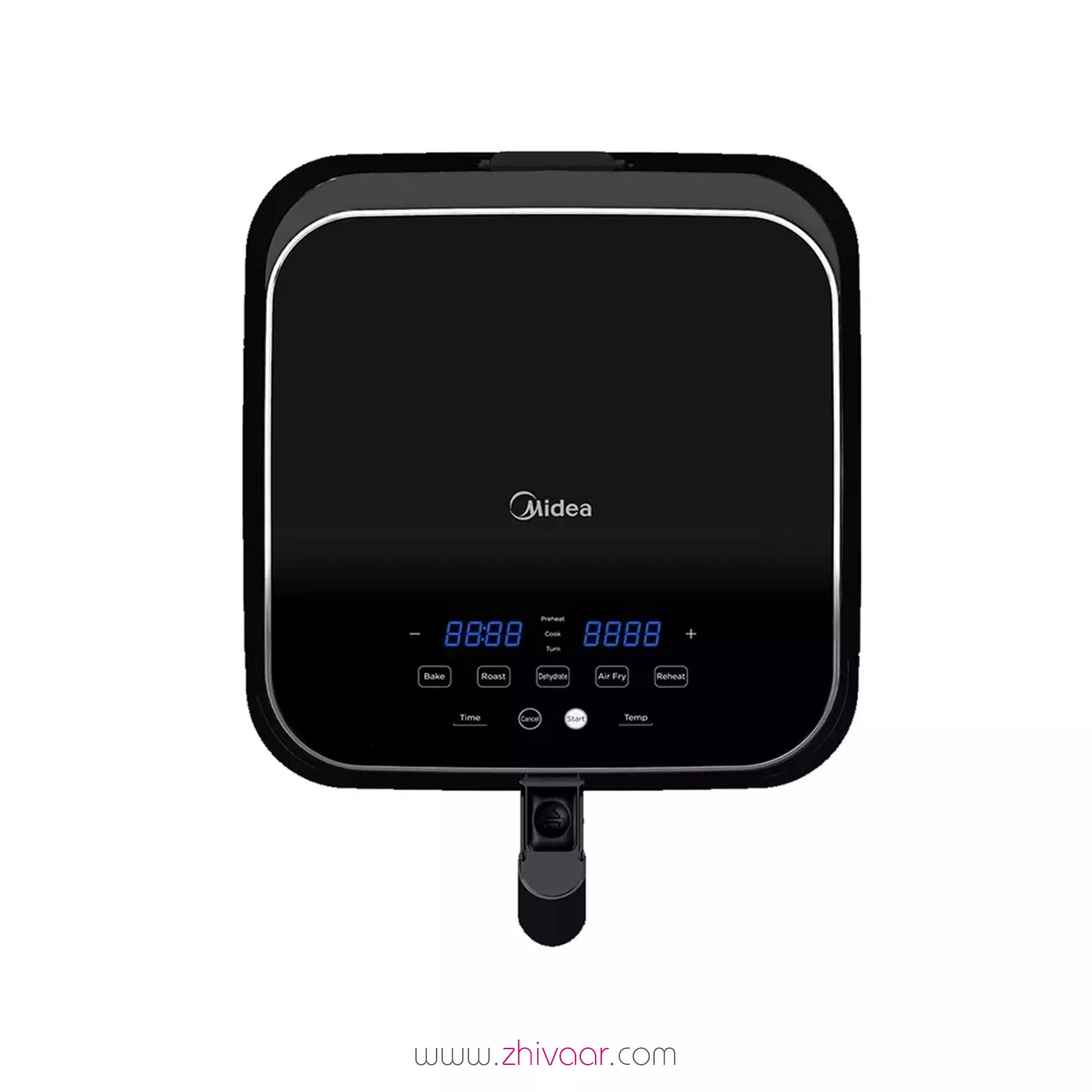 خرید سرخ کن مديا مدل MF-CN55D2 رنگ استيل مشکي - قیمت سرخ کن مديا مدل MF CN55D2 رنگ استيل مشکي